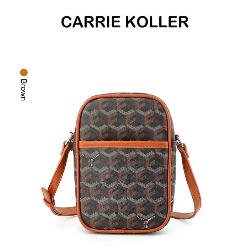 Cross-Border New Premium Mini Bag for Women, Classic Crossbody Bag, Single-Shoulder Bag, Phone Bag, Shoulder Carry Walking Bag, Small Purse