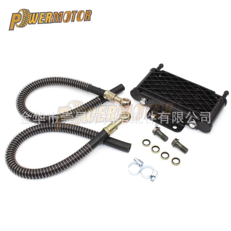 Off-Road Motorcycle Universal Water Cooler 110/125/140/150Cc Oil Cooler Oil Radiator Kit