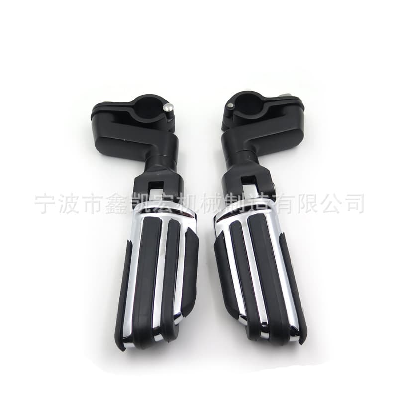 For Harley Davidson Cruiser Modified Foot Pegs Anti-Slip Rest Pedals Universal Crash Bar Accessories Pair