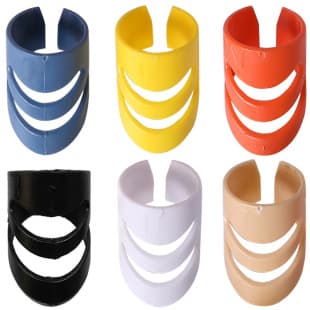 Wholesale Wooden Guitar Picks Thumb Stainless Steel Metal Guitar Plectrum Guitar Finger Picks