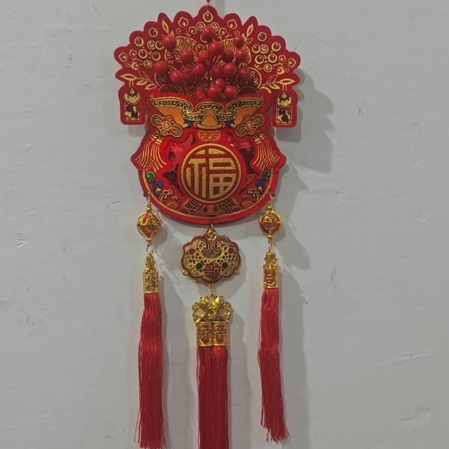 Spring Festival Supplies Chili Pendant, New Year Decoration Items, Festive Decor for Living Room and Yard