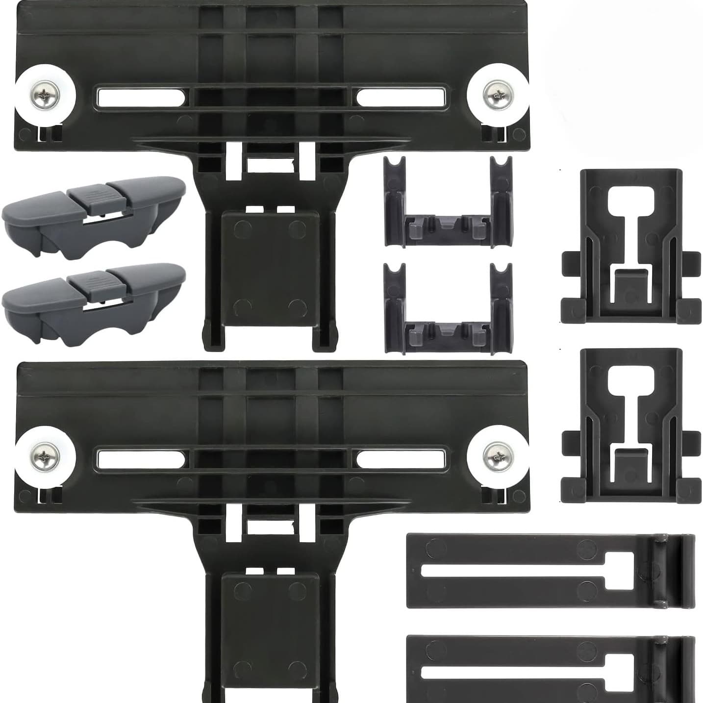 Upgraded Version of W10350375 Dishwasher Rack Set Adjuster Accessories Replacement Parts Kitchen Household Appliances