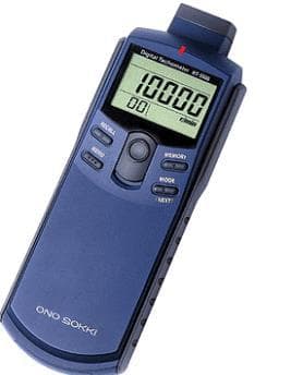 Ono Sokki HT-5500 contact/non-contact tachometer