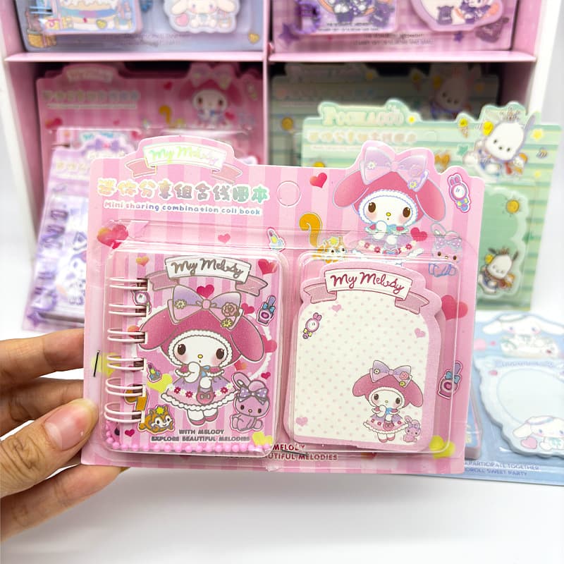 Creative cartoon mini sharing book for students, small and interesting note paper, cute and cute combination ledger book, small gift