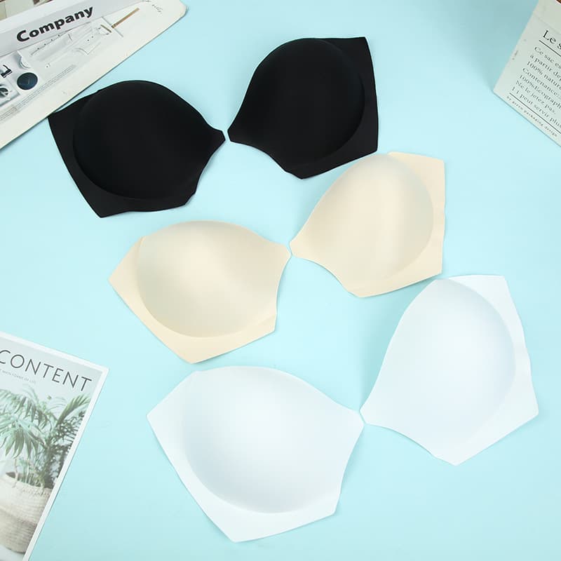 Side Wing Push-Up Bra Inserts for Women's Sports Bra, Sponge Bra Pads, Push-Up Bra Inserts for Bras and Swimwear