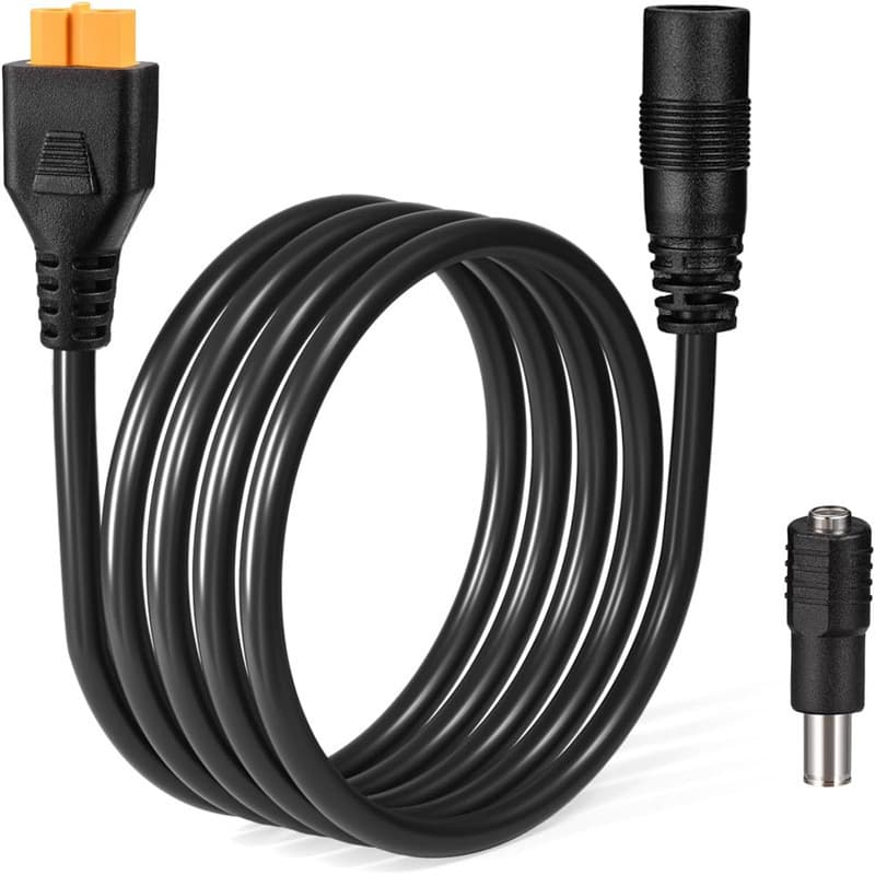Supply Overmolded XT60 Connector to DC7909 Plug Cable Electronic Wire Battery Connection Cable Lithium Battery Adapter Cable