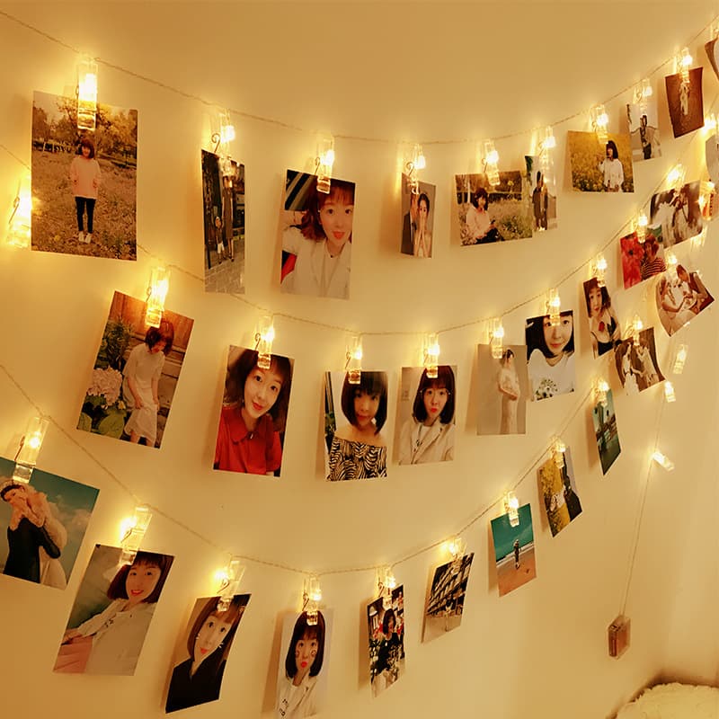 Car Trunk Night Market Stall Light, Atmosphere Light, Photo Clip LED String Lights for Decoration