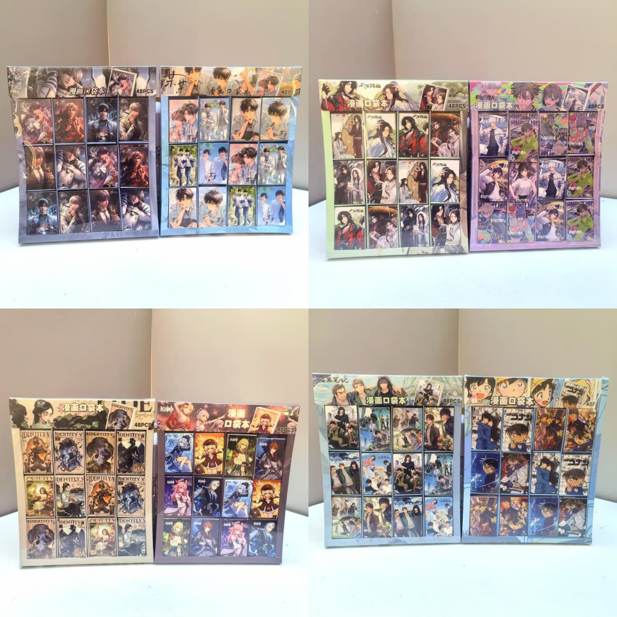 New Mini Comic Pocket Book Creative Color Pages Portable Manga Notebook Anime Merchandise Wholesale