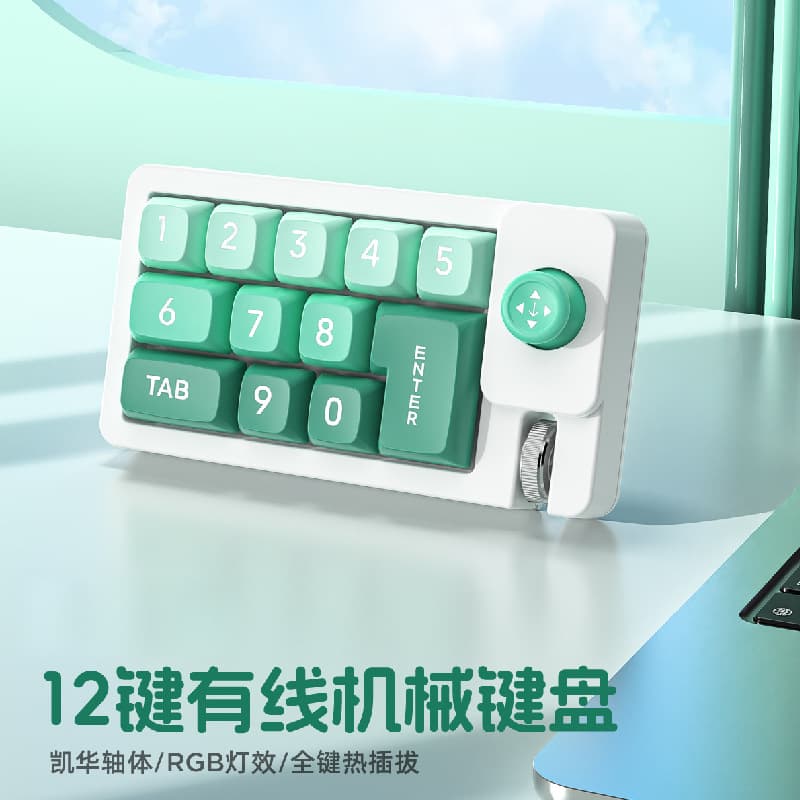 Customizable RGB Mechanical Gaming Keyboard With Macro Definitions And Wired Connection For PC And Laptop