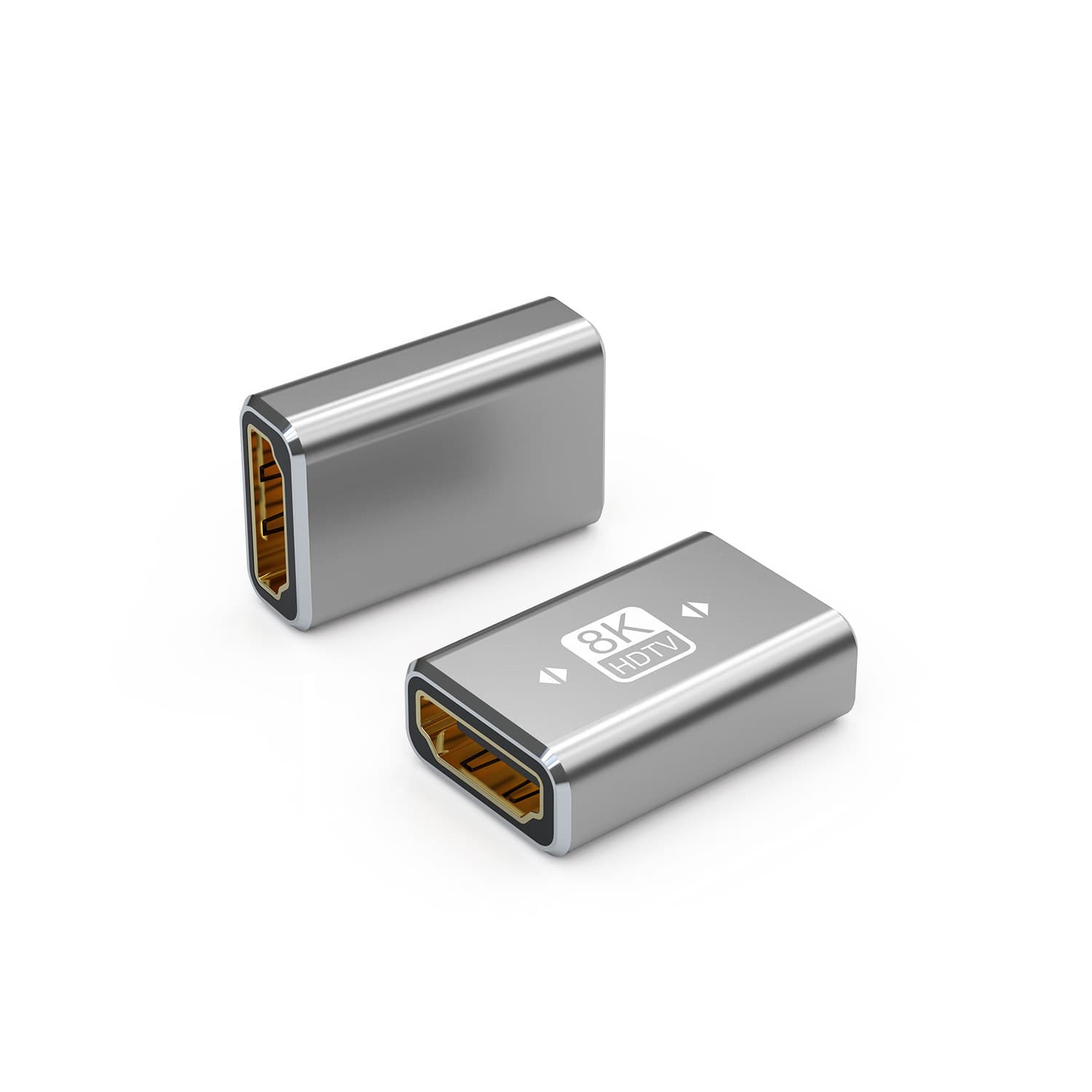 HDMI Female to Female Adapter, HDMI Male to Female Extension Connector, Version 1.4 Straight-Through HDMI Adapter