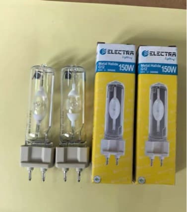 Brand new Yaming G12MH150W metal halide lamp, 830 high color rendering index, can replace ceramic metal halide lamp!