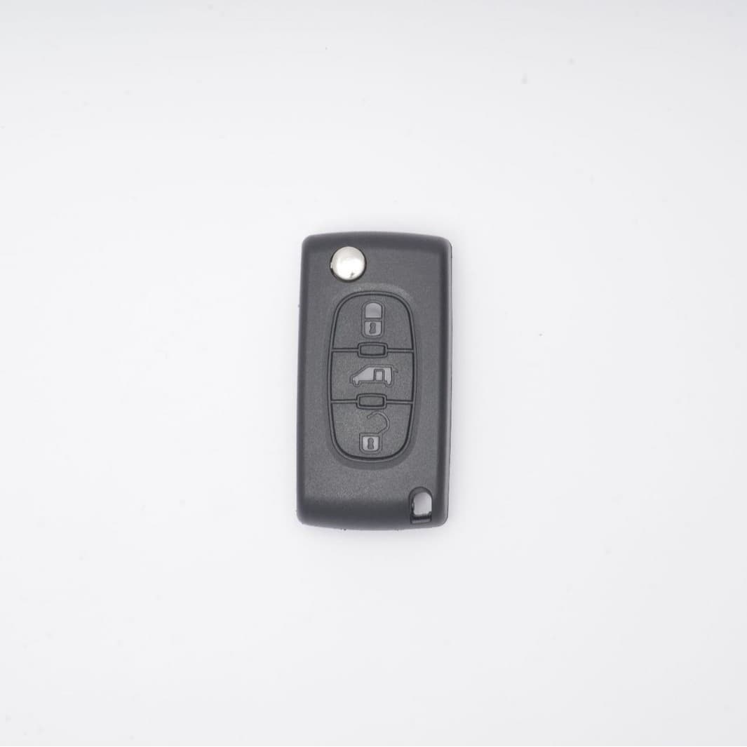 Factory direct sales Peugeot car key suitable for c4c5 Triumph Sega shell Citroen car key replacement shell