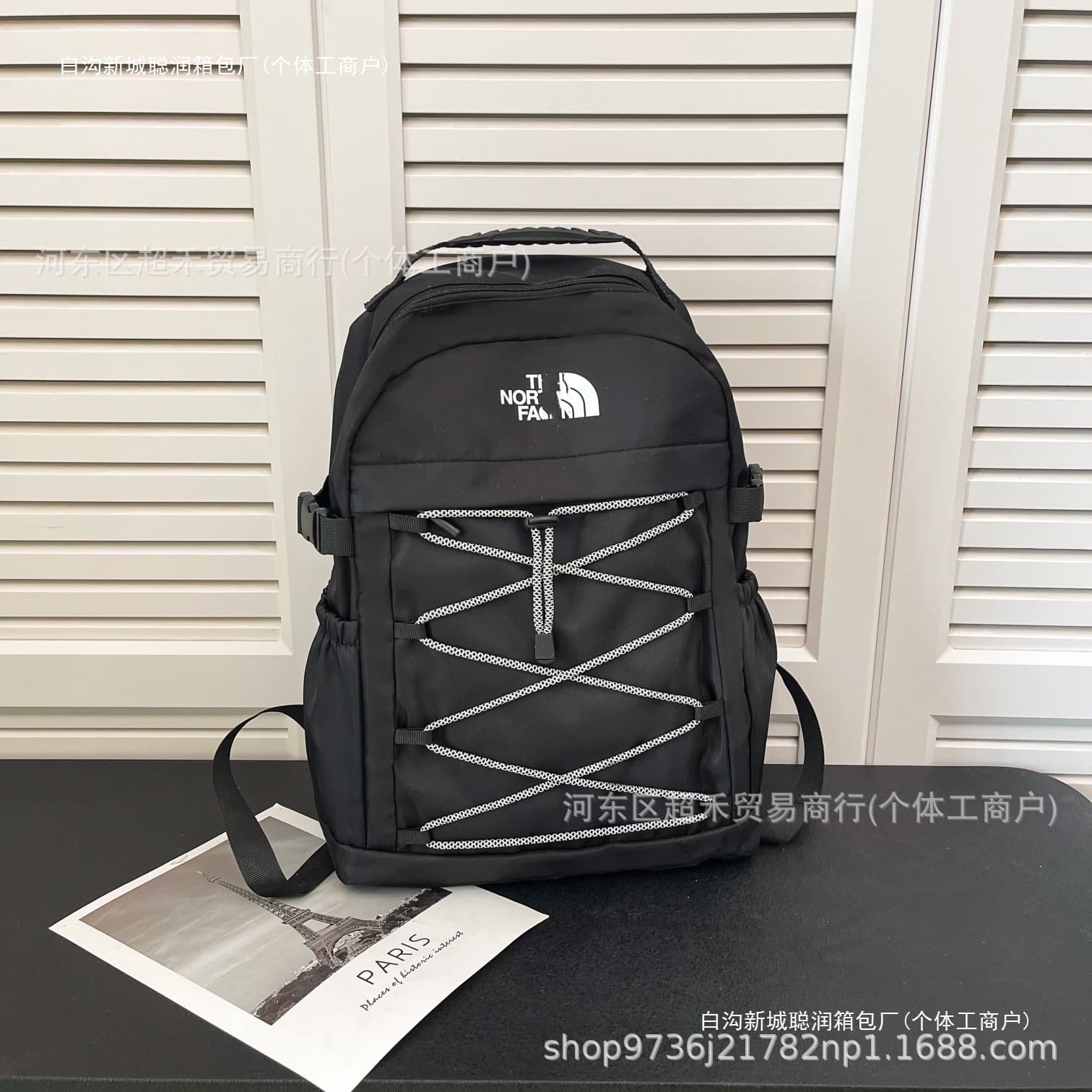 Beijia Men's Student Backpack New Business Travel Backpack Large Capacity Campus School Bag for College Students