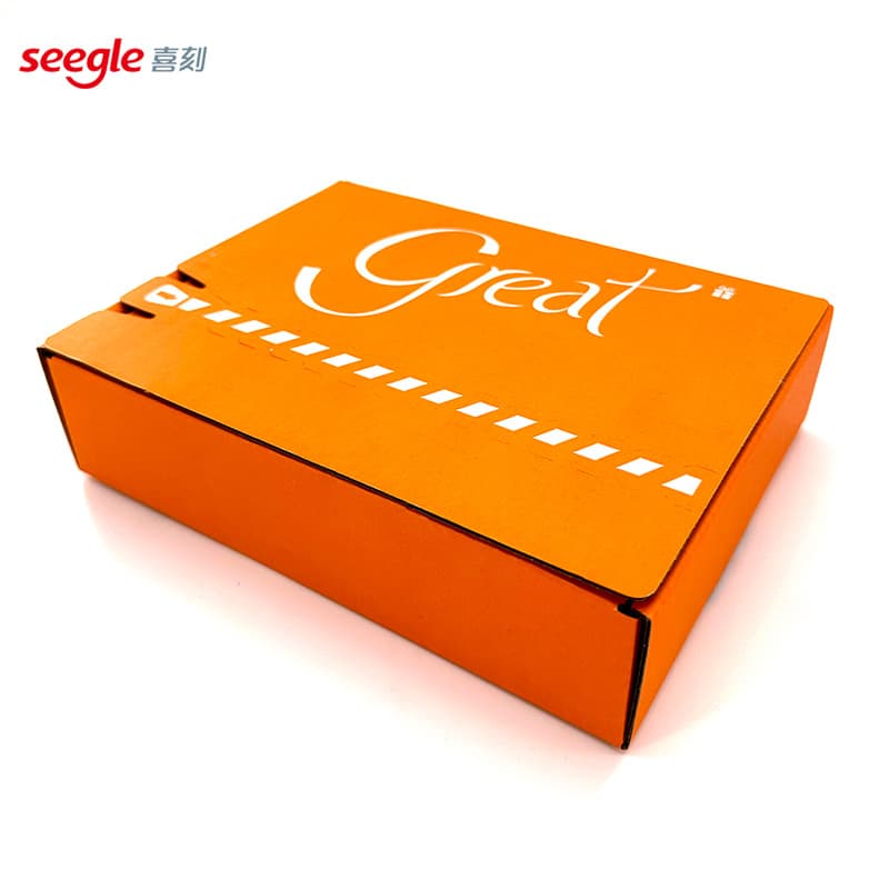In Stock Small Size Zipper Flying Box 20*15*5 Gift Box Blind Box Express Carton Color High-Grade Carton Flat