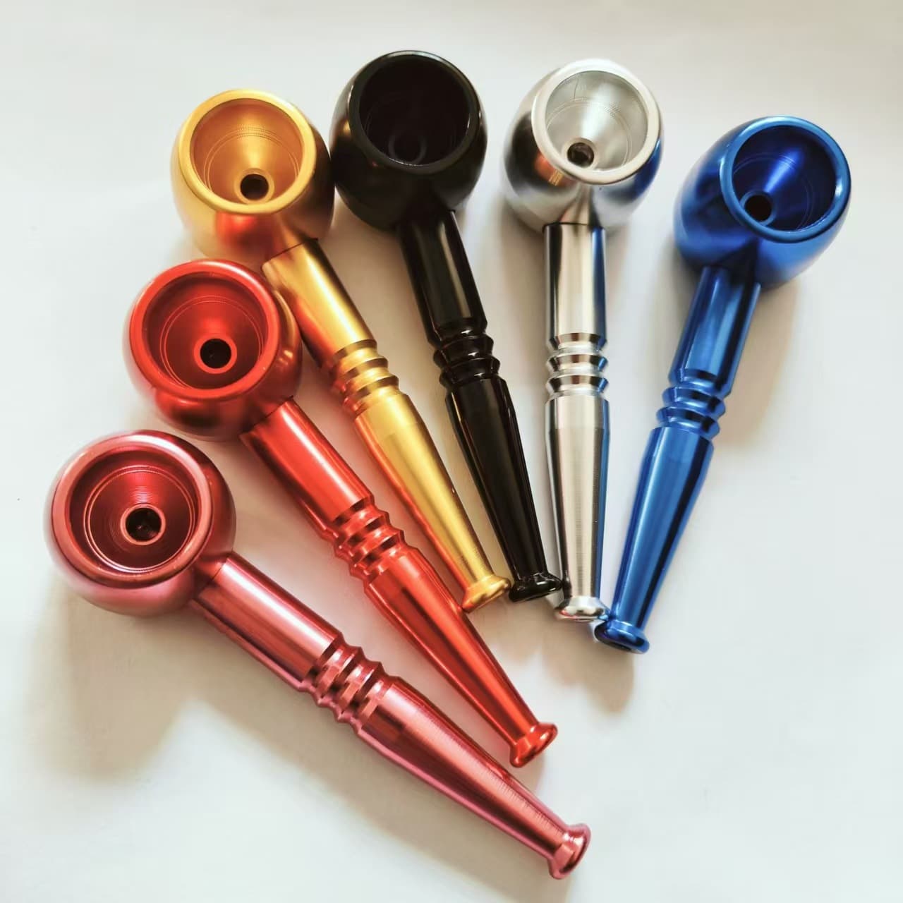 Detachable Washable Large Teapot Cross-Border Export Pipe Metal Aluminum Premium Creative Fashion Smoking Pipe