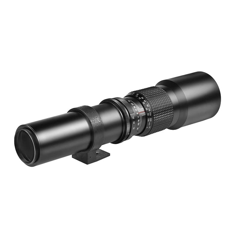 500mm f/8.0 Telephoto Lens with T-mount adapter