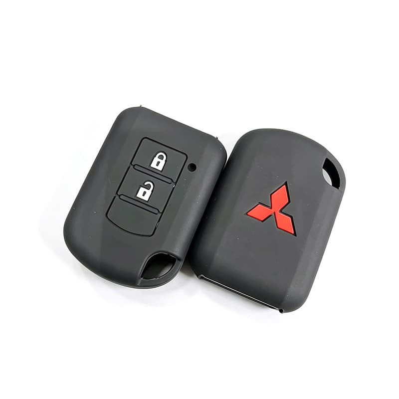 Suitable for Mitsubishi Outlander ASX Remote Key Key Case Pajero Lancer Mitsubishi Car Silicone Key Cover