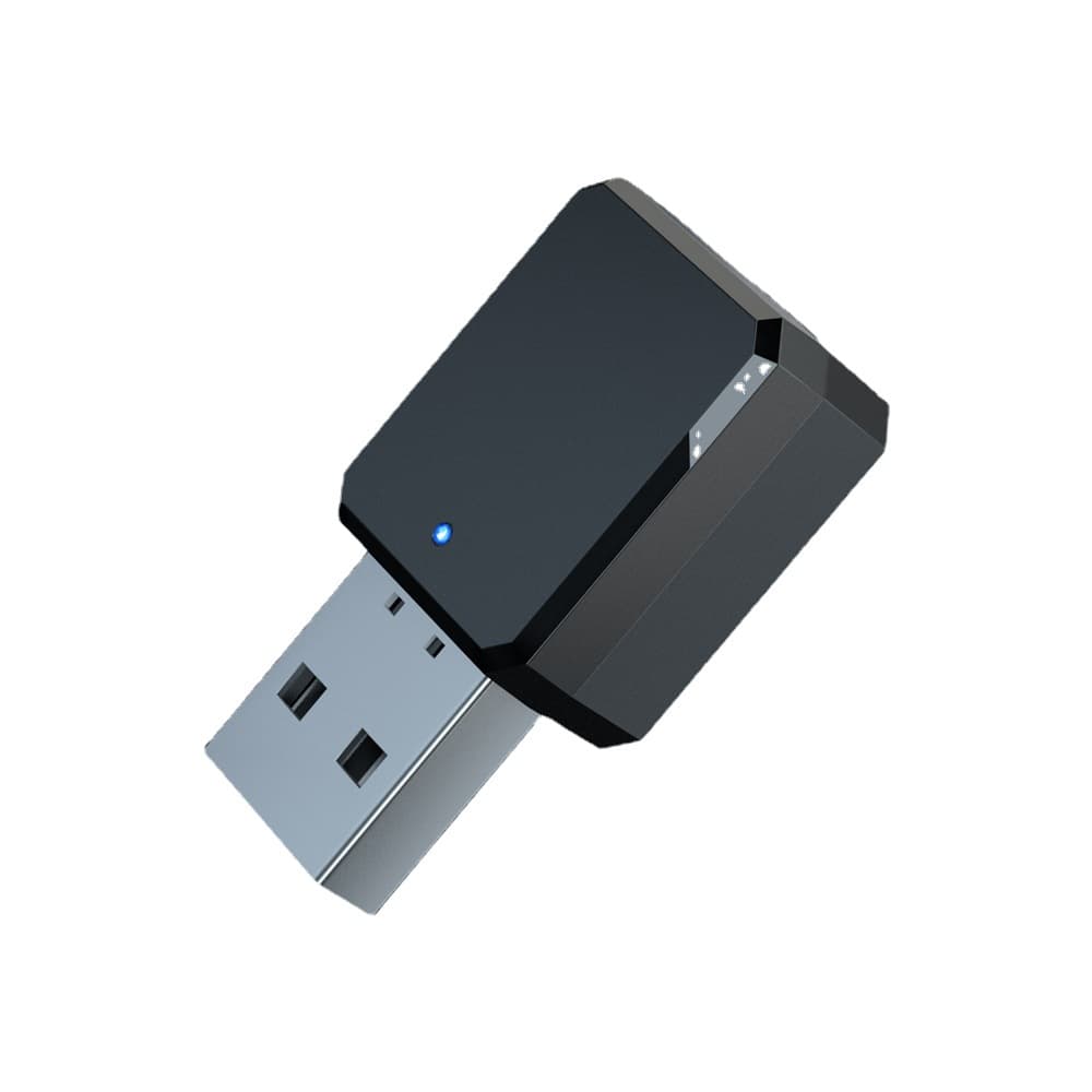 KN318 Bluetooth Audio Receiver Dual Output AUX USB Stereo Car Hands-Free Call Factory Direct