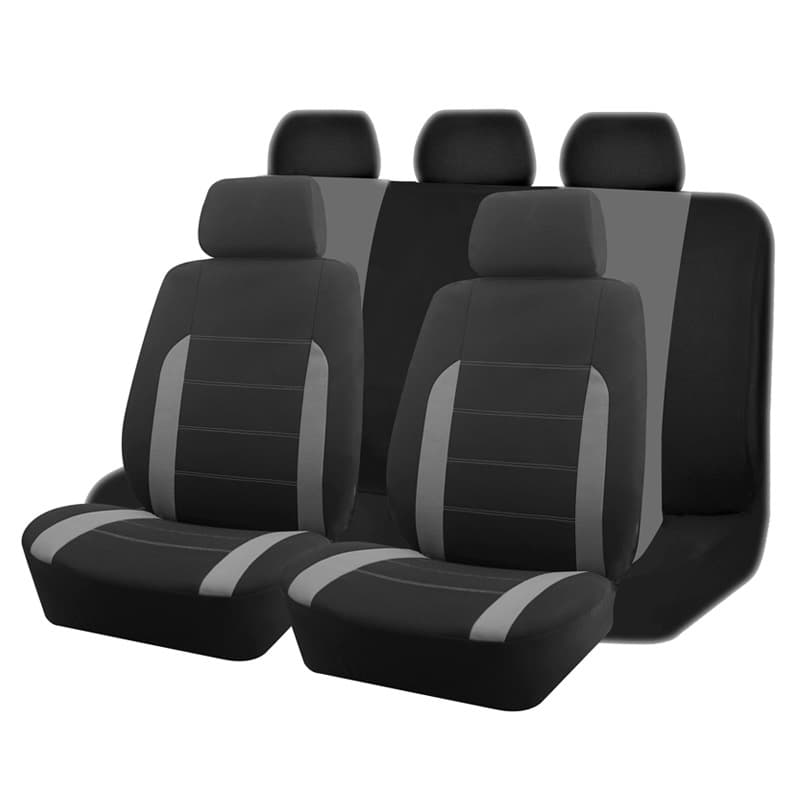 All-Season Breathable Polyester Fabric Car Seat Covers, Cross-Border Best Seller