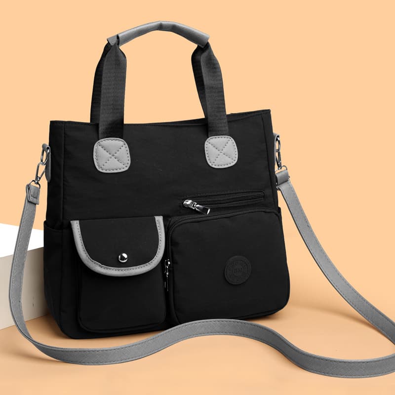 New Women's Shoulder Bag European and American Style Crossbody Bag Mommy Bag Nylon Handbag Large Capacity Casual Travel Bag for Women