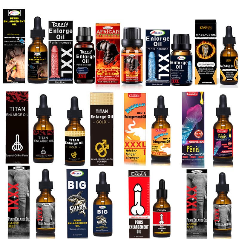 crazylife F394 F395 F396 Men's Private Area Massage Enlargement Oil Mens Enlarge Oil