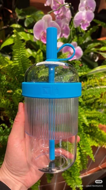 2026 New 540ml Tritan Straw Cup Bubble Tea Cup Coffee Cup Multi-color Cross-border Portable Straw Water Cup