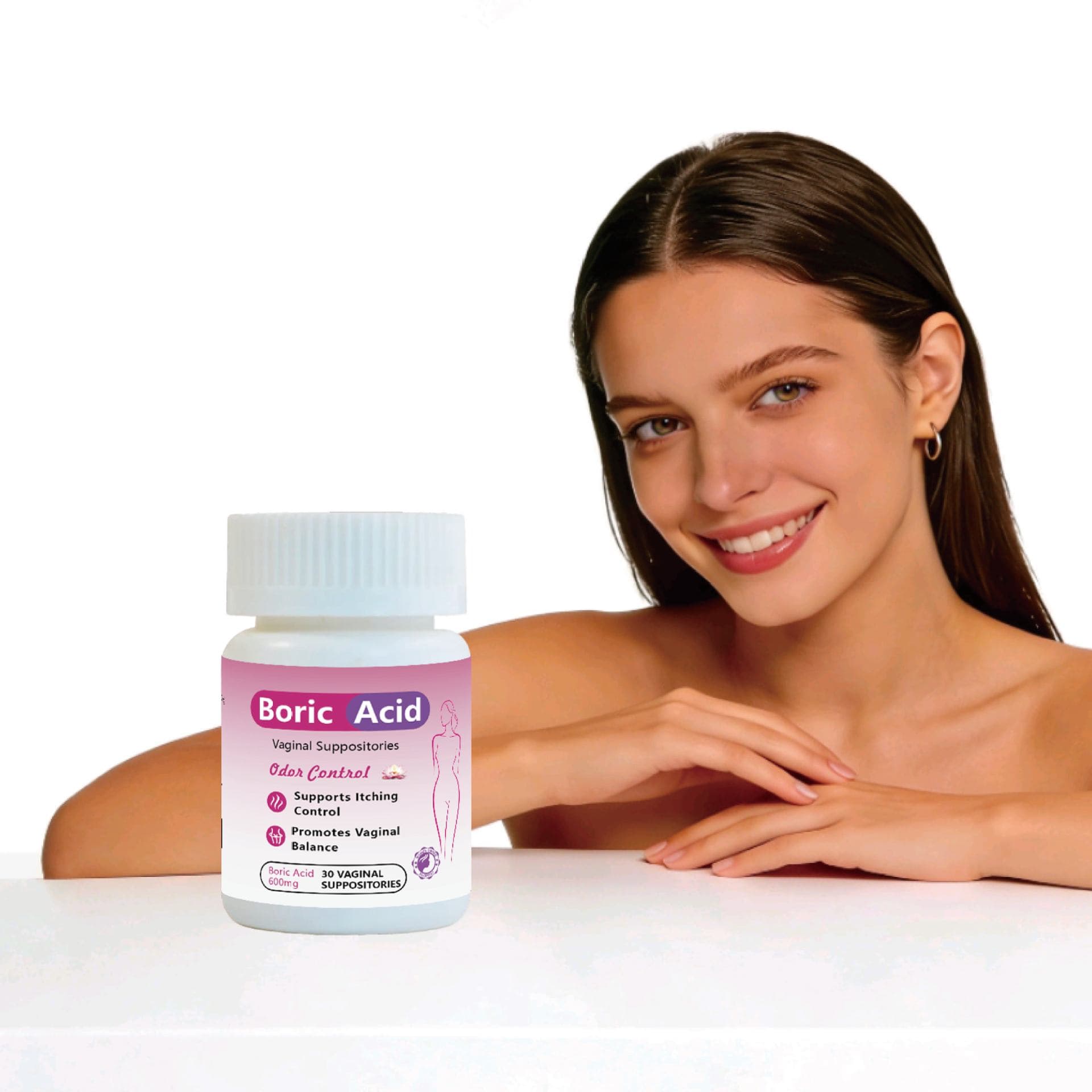 Boric Acid Yoni Pops Vaginal Suppositories