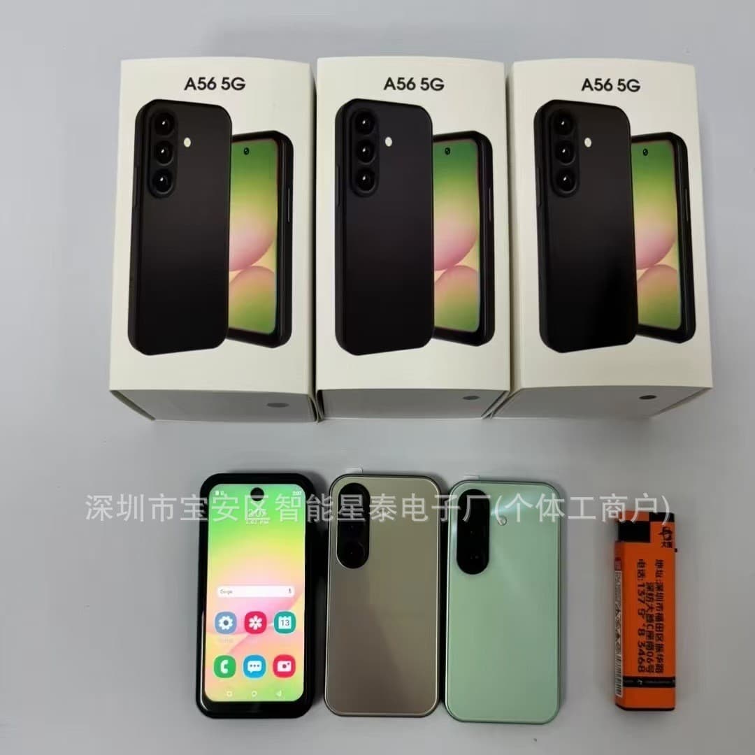 A56Mini Smart Mini Phone I17Mini I16Mini S25Mini Ultra-Thin Export Hot-Selling Mobile Phone