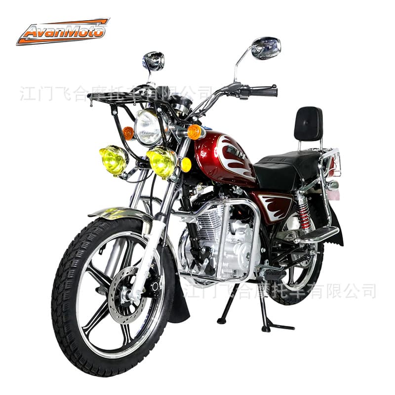 Avanmoto Cross-Border African Exclusive Model, Three-Light Prince Model, 150Cc Fuel-Efficient and Durable Motorcycle