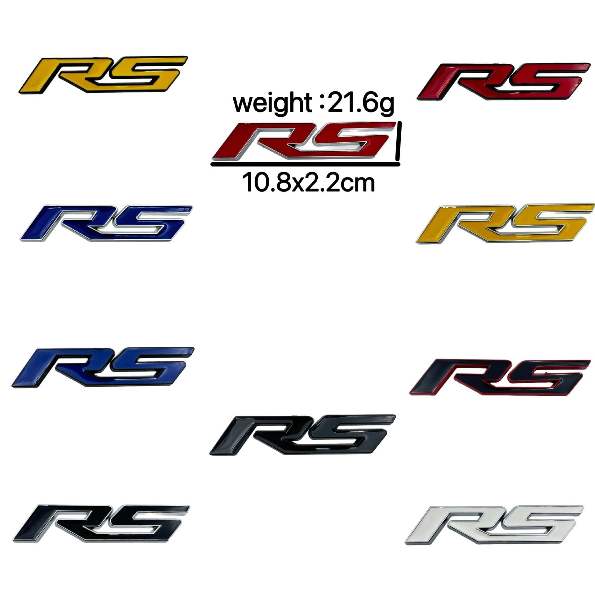 Suitable for Chevrolet RS sticker, Cruze Malibu Explorer tail sticker modification sticker
