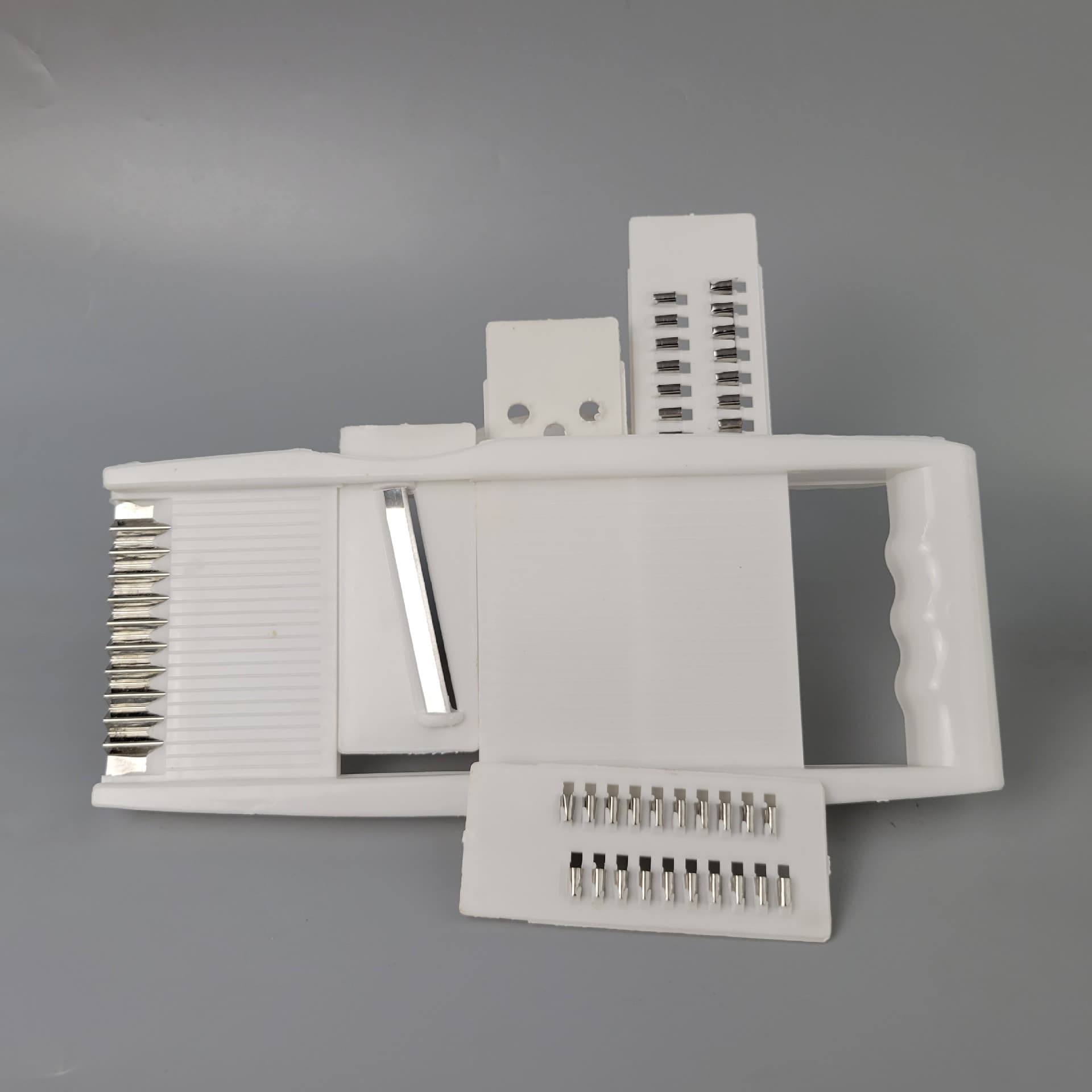 Wholesale Multifunctional Vegetable Cutter 4-Piece Set Stainless Steel Blade Kitchen Tool Jie Kang Vegetable Cutter