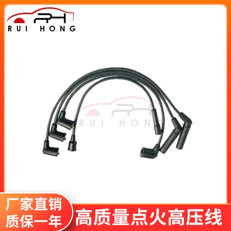 High-quality distributor spark plug wire set for Daewoo ignition coil, part number 96256434, bulk orders available