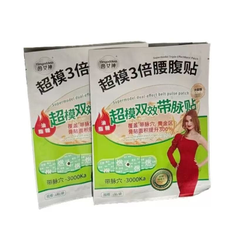Yin Goddess supermodel 3x waist abdominal patch 1 bag (1 patch x 1 bag)