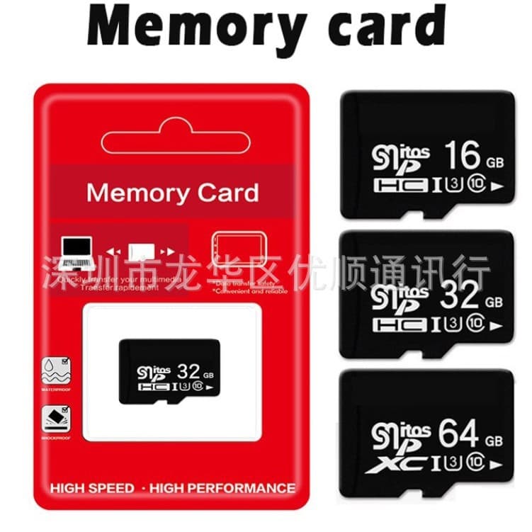8G Memory Card 16G TF Card 32G Phone 128G Camera 64G Surveillance Dash Cam Large Capacity