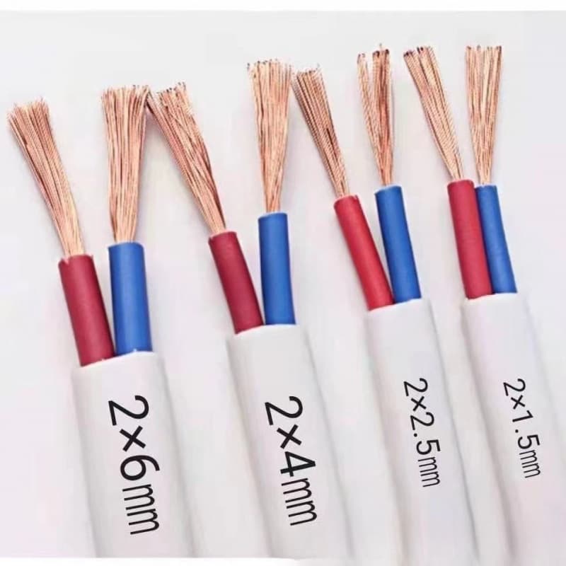 Wire Core... mm² Sheathed Cable for Household Outdoor Waterproof Frost-Resistant Copper-Clad Aluminum Power Line