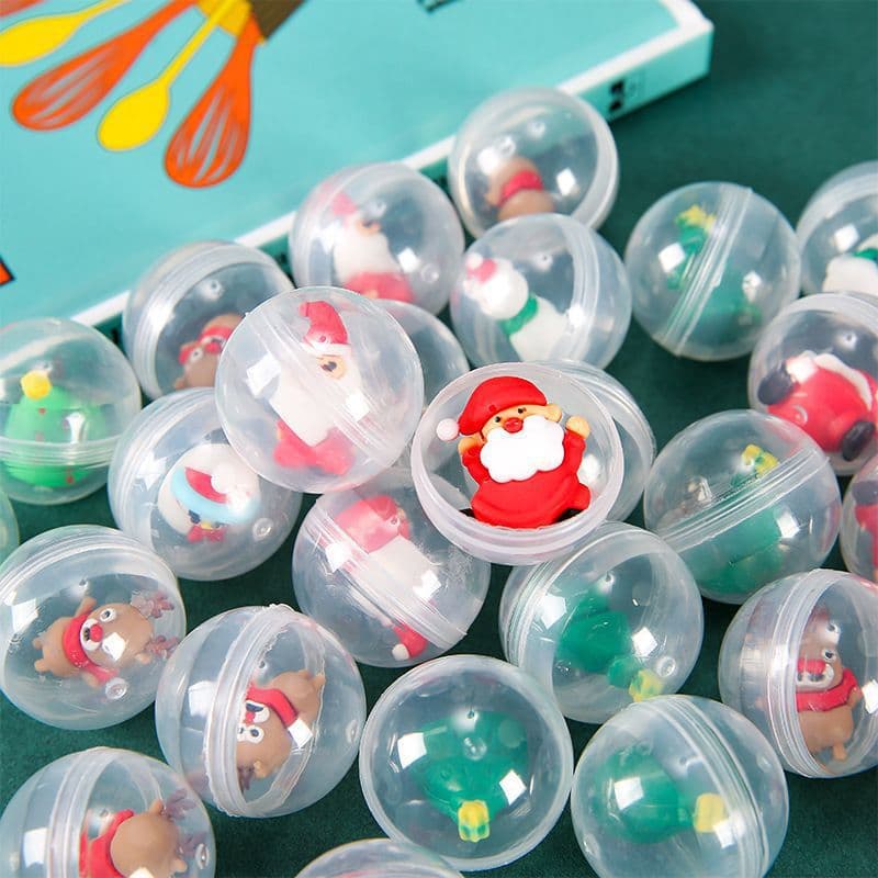 Christmas Gashapon Machine Toys, Christmas Dolls, Children's Kindergarten Interactive Capsule Toys, Kindergarten Gifts Wholesale