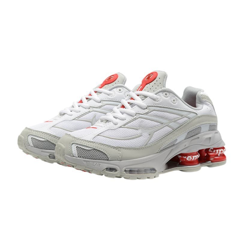 Cross-border Trade 2026 New Ride2 Collaboration Retro Shoes Men's Air Cushion Sports Running Shoes Cushioned White Sneakers