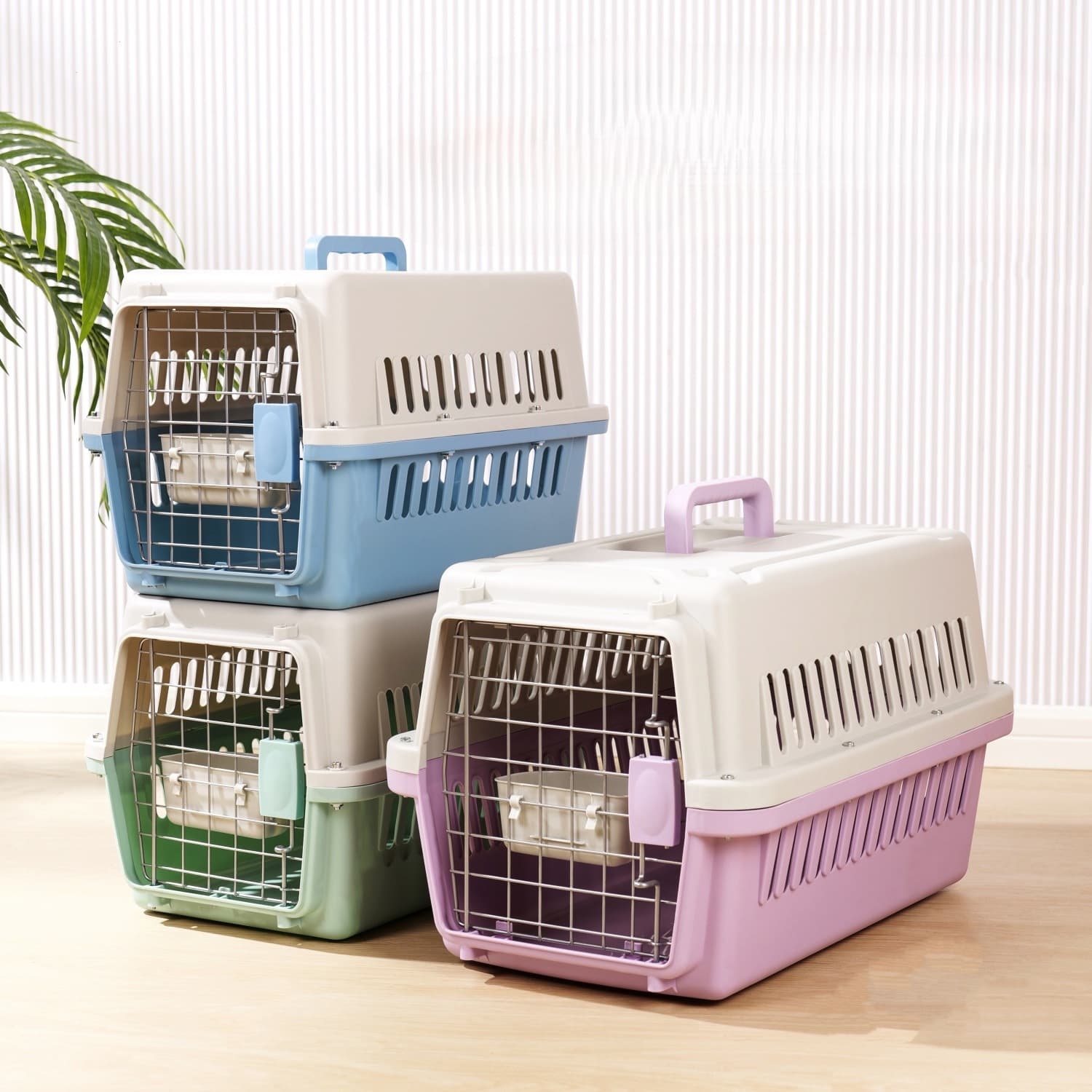 Pet airline crate cat carrier box airplane transport box shipping box manufacturer wholesale one piece minimum order