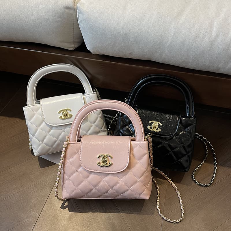 2026 New Fashion Diamond Quilted Chain Bag Handbag Crossbody Shoulder Bag for Women