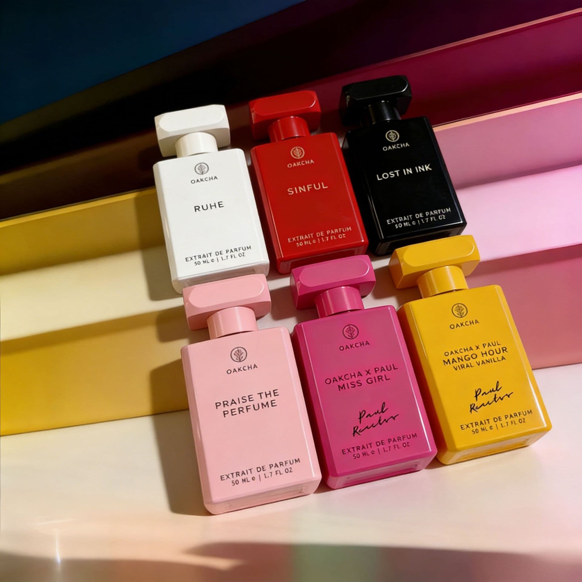 Oakcha Perfume Cross-border Supply Oakcha Series Perfume Body Spray Long-lasting Designer Fragrance Wholesale