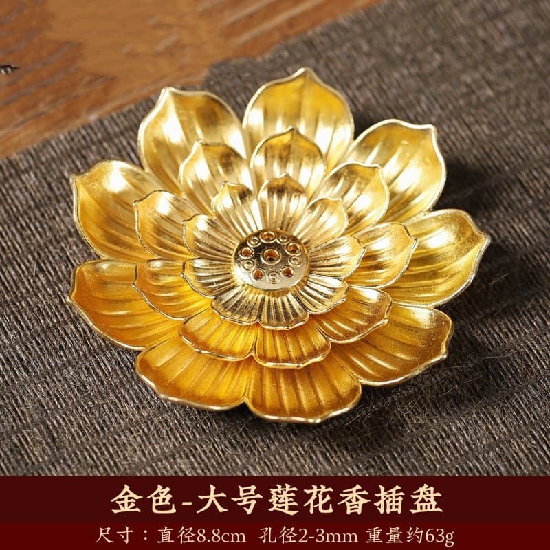 Incense Accessories Gourd Multi-Hole Mini Drop Incense Holder Turtle Zen Lotus Stick Incense Stand Dragon Incense Holder