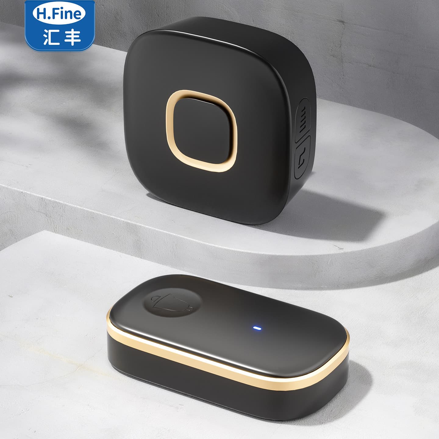 Elderly call button, home wireless care call bell, indoor remote bedside call button, one-button emergency alarm.