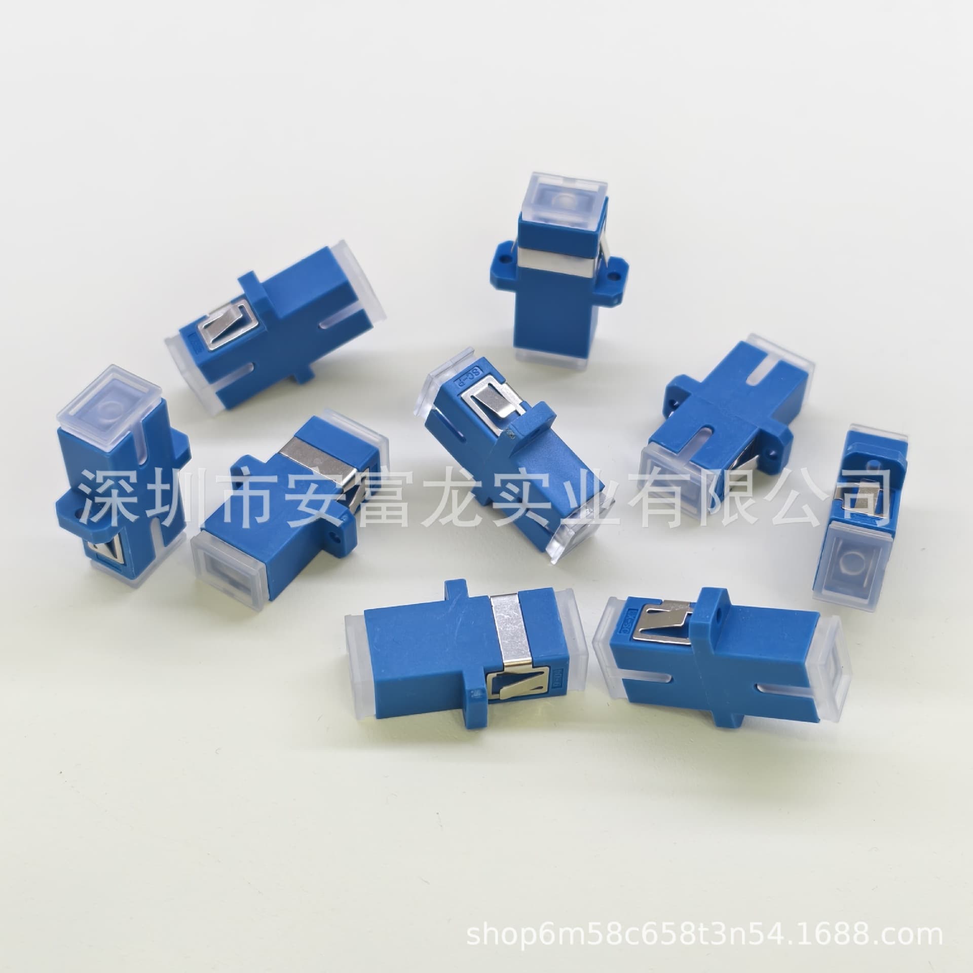 Telecom-grade fiber optic coupler SC-LC-FC-ST simplex adapter conversion connector mating adapter