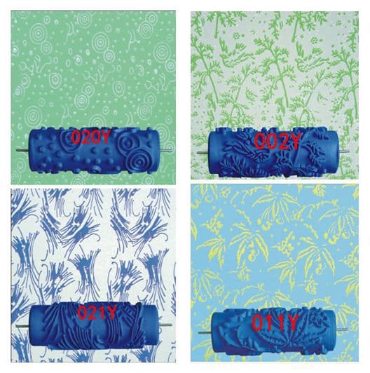 5-inch Liquid Wallpaper Paint Printing Roller Tool DIY Wall Printing Roll 002