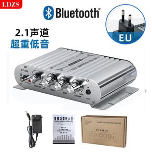 ST-838 Home Car 12V Bluetooth Amplifier 2.1-Channel Amplifier Super Subwoofer Hot Selling on Amazon