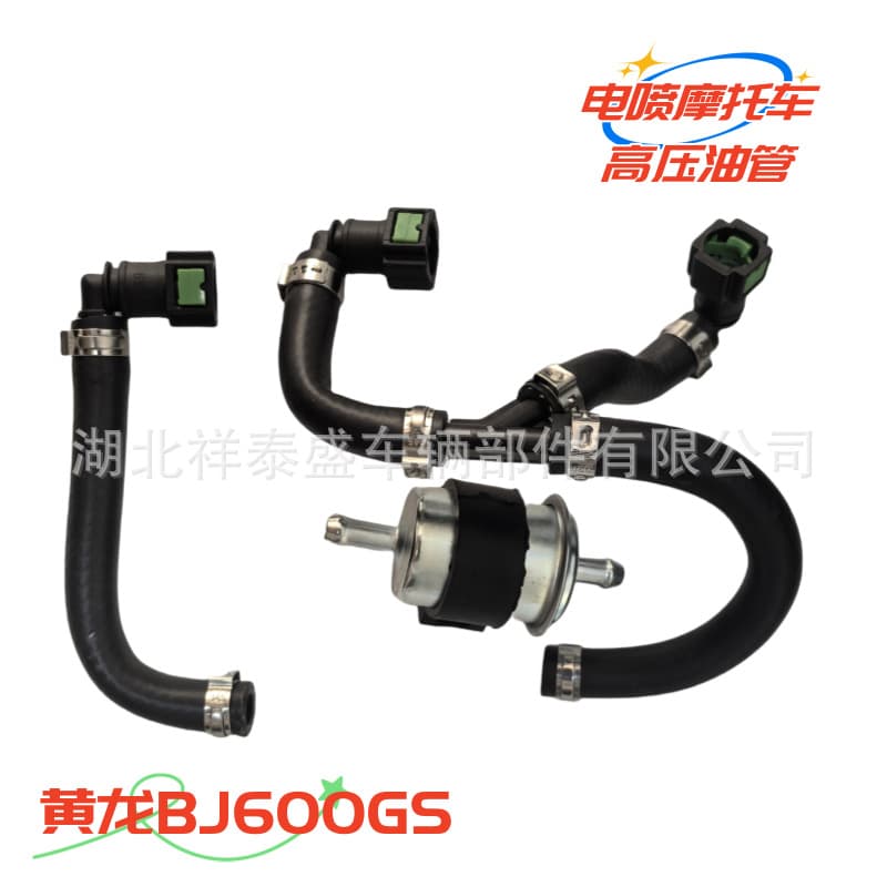 Huanglong BJ600GS Oil Pipe Assembly Qianjiang Benelli Motorcycle Huanglong 600 Fuel High Pressure Oil Pipe Assembly