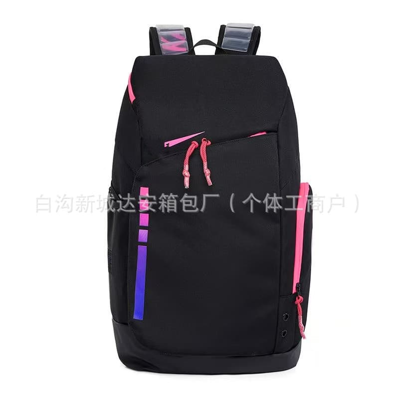 Fashionable and simple men's backpack large capacity outdoor sports basketball bag back-to-school season college student bag travel bag