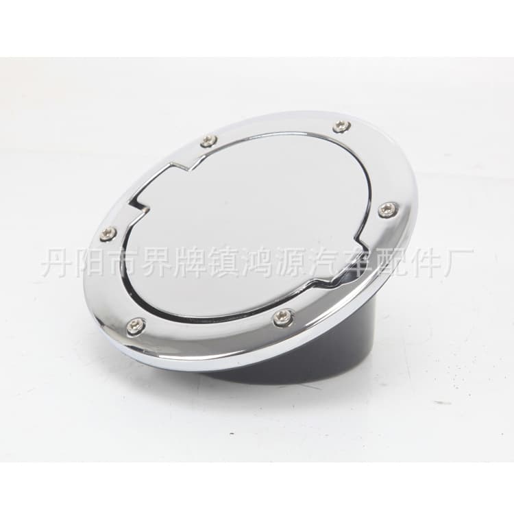 Suitable for JEEP Wrangler JK modified fuel tank cap Wrangler JK silver electroplated fuel tank cap JK modified accessories