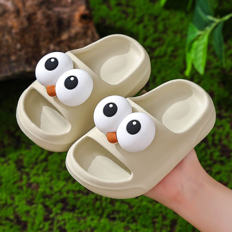 Eva Soft-Soled Children's Slippers, Non-Slip, Lightweight, Suitable for Outdoor Wear, Cartoon Style for Small and Medium-Sized Children, Children's Style, Girls' Waterproof
