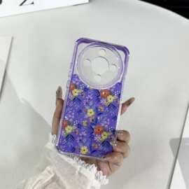 Venezuela direct sales suitable for HONORX5C South American style patterned glue X6CPC framed glitter mobile phone case